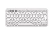 Näppäimistöt - Logitech Pebble Keys 2 K380s - Näppäimistö - Englanti (UK) - Valkoinen - 920-011844