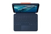 Näppäimistöt - Logitech Rugged Combo 4c Touch - Näppäimistö & Foliosetti - Tanskalainen/Norjalainen/Ruotsalainen/Suomalainen - Sininen - 920-014154