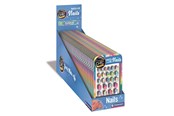 Luovat leikit - Clementoni Crazy Chic Press & Go Nails - Rainbow - 18907