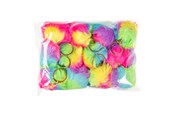 Lelut - LG-Imports Fluffy Keychain Rainbow Ball 12 pcs. - 9848