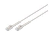 Verkkokaapelit - DIGITUS patch cable - 30 cm - grey - Harmaa - DK-1632-A-003B-10