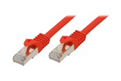 Verkkokaapelit - SCONN Shiverpeaks BASIC-S patch cable - 3 m - red - Punainen - BS75513-R