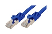 Verkkokaapelit - SCONN Shiverpeaks BASIC-S patch cable - 5 m - blue - Sininen - BS75515-B