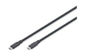 USB kaapelit - DIGITUS - USB-C cable - USB-C to USB-C - 1.5 m - AK-300350-015-S