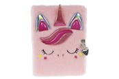 Vihkot, Lomakkeet & Muistikirjat - Tinka PLUSH DIARY UNICORN PINK - 8-802102B