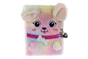 Vihkot, Lomakkeet & Muistikirjat - Tinka PLUSH DIARY DOG ASSORTED COLORS - 8-802104B