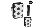 Lisätarvikkeet kouluun - Tinka DOUBLE PENCIL CASE FOOTBALL - 8-804219