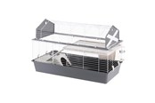 Kanit & Jyrsijät - Ferplast Barn 120 - Cage - 119 x 58 cm - Grey - 57069021