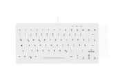Näppäimistöt - Contour Active Key QuickClean AK-C4112F - keyboard - medical hygienic design mini - QWERTY - Pan Nordic - white Input Device - Näppäimistö - Pohjoismainen - Valkoinen - AK-C4112F-U1-W/NOR