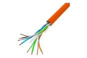 Verkkokaapelit - Lanberg bulk cable - 305 m - orange - Oranssi - LCU6-10CC-0305-O