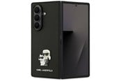 Puhelin - Kannet ja kotelot - Karl Lagerfeld Saffiano Karl&Choupette Pin Case for Samsung Galaxy Z Fold7 - Black - 3666339559397