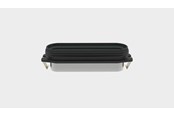 Viemäröinti - Unidrain Riser piece 35.7 mm for line drain, Gray - 1831.0035