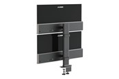 Näytön kiinnitys - ALOGIC Elevate stand - vertical - for 2 LCD displays - space grey - ED34VMSSGR