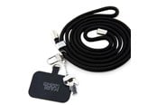Puhelin - Muut lisävarusteet - Karl Lagerfeld KLUCNMSCKIK Universal CBDY Cord case - black - 3666339170431