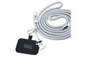 Puhelin - Muut lisävarusteet - Karl Lagerfeld KLUCNMSCKIG Universal CBDY Cord case - black - 3666339170448