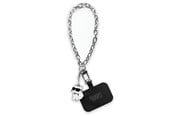 Puhelin - Muut lisävarusteet - Karl Lagerfeld KLUCHCSKPK Universal Universal Hand Strap Choupette case - silver - 3666339170455