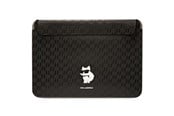 Laukut - Karl Lagerfeld Saffiano Monogram Choupette case for a 14" laptop - black - 3666339170561