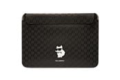 Laukut - Karl Lagerfeld Saffiano Monogram Choupette case for a 16" laptop - black - 3666339170578