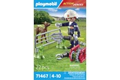 Playmobil - Playmobil Toiminta - Action Heroes Animal Protection Fire Department - 71467 - 71467