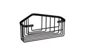 Siivous - Gedy Corner shower basket - matte black - 11262
