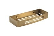 Siivous - Gedy Nerva Bath Shelf - Brushed Brass - 241788