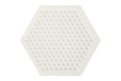Luovat leikit - Creativ Company NABBI BioBeads Base Plate Hexagon 8.5x8.5cm - 906784