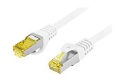 Verkkokaapelit - Lanberg patch cable - 50 cm - white - Valkoinen - PCF6A-10CU-0050-W