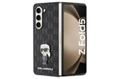 Puhelin - Kannet ja kotelot - Karl Lagerfeld Saffiano Monogram Ikonik Pin case for Samsung Galaxy Z Fold 5 - black - 3666339174026
