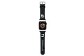Smartwatch - Lisävarusteet - Karl Lagerfeld 3D Rubber Karl&Choupette Heads strap for Apple Watch 38/40/41mm - black - 3666339190071