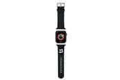 Smartwatch - Lisävarusteet - Karl Lagerfeld 3D Rubber Choupette Heads Strap for Apple Watch 38/40/41mm - Black - 3666339190118