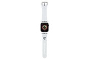 Smartwatch - Lisävarusteet - Karl Lagerfeld 3D Rubber Choupette Heads Strap for Apple Watch 38/40/41mm - White - 3666339190132
