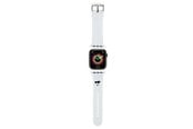 Smartwatch - Lisävarusteet - Karl Lagerfeld 3D Rubber Choupette Head Strap for Apple Watch 42/44/45/49mm - White - 3666339190149