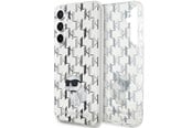Puhelin - Kannet ja kotelot - Karl Lagerfeld KLHCS23FEHNCMKLT S23 FE S711 transparent hardcase Monogram Choupette - 3666339218638