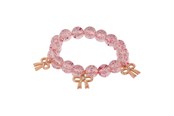 Luovat leikit - Great Pretenders Precious Bows Bead Bracelet Pink - 84122