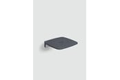 Kylpyhuonekalusteet - Gedy Wall-mounted folding seat - Black - 608343