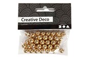 Luovat leikit - Creativ Company Gold beads 50 pcs. - 698221