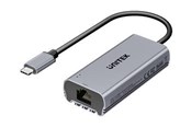 Verkkokortit (verkkosovittimet, tulostuspalvelimet jne.) - Unitek - network adapter - USB-C - 5 Gigabit Ethernet - U1343AGY01