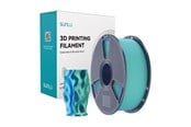 Filamentti/hartsi - 3D-tulostin - Sunlu PLA+ Silk Dual Color Filament (blue-green) - PLA+ Silk DC Blu G
