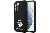 Puhelin - Kannet ja kotelot - Karl Lagerfeld Silicone Choupette case for Samsung Galaxy S24 - black - 3666339242329