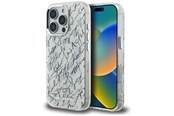 Puhelin - Kannet ja kotelot - Karl Lagerfeld IML Karl Script Pattern MagSafe Case for iPhone 16 Pro - White - 3666339467463