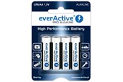 Akut ja Paristot - everActive LR6/AA batteries blister pack of 4 - 9018