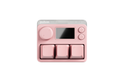 Näppäimistöt - Pulsar [LAB] XPAD Mini - Pink - Pelinäppäimistö - ilman numpadia - Universal - Vaaleanpunainen - PLXPM102