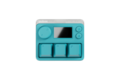 Näppäimistöt - Pulsar [LAB] XPAD Mini - Turquoise - Pelinäppäimistö - ilman numpadia - Universal - Sininen - PLXPM103