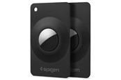 Puhelin - Muut lisävarusteet - Spigen AirFit 2 2-Pack Case for Apple AirTag 1/2 - Black - 30307-0
