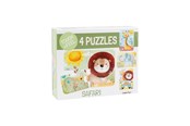 Palapelit - Barbo Classic Touch & Feel Puzzles - Safari - 5610