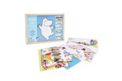 Palapelit - MOOMIN - 4 Wooden Puzzle In Box - 7275