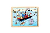 Palapelit - Rasmus Klump - Framed Wooden Puzzle - Mary - 7490