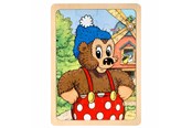 Palapelit - Rasmus Klump - Framed Wooden Puzzle - 7494
