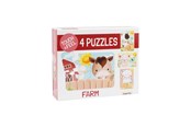 Lautapelit - Barbo Classic Touch & Feel Puzzles - Farm - 5609