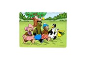 Lautapelit - Rasmus Klump - Framed Wooden Puzzle - Friends - 7493